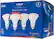 Left. Peace by Hampton - BR30 LED Smart Wi-Fi Floodlight Bulb (4-Pack) - Full Color.