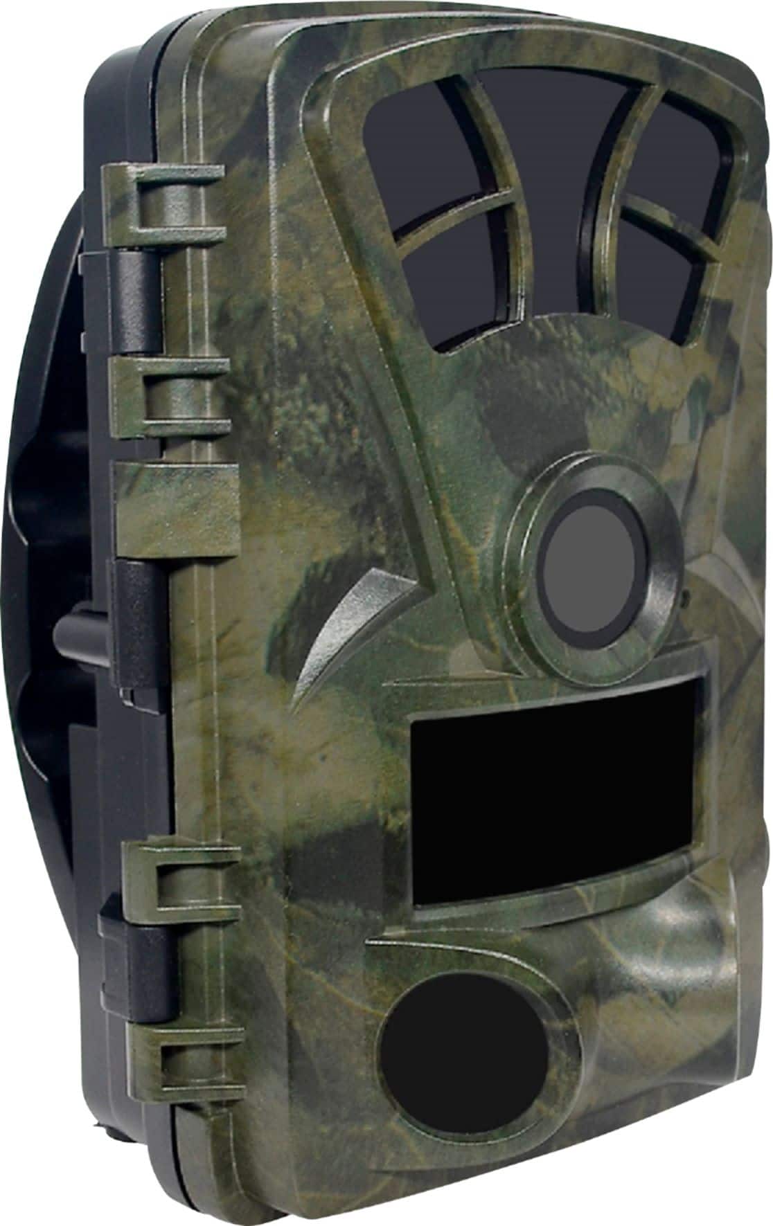 Angle. Rexing - H2 4K Wi-Fi Trail Camera with Ultra Night Vision for Hunting Games and Wildlife Monitoring - Green.