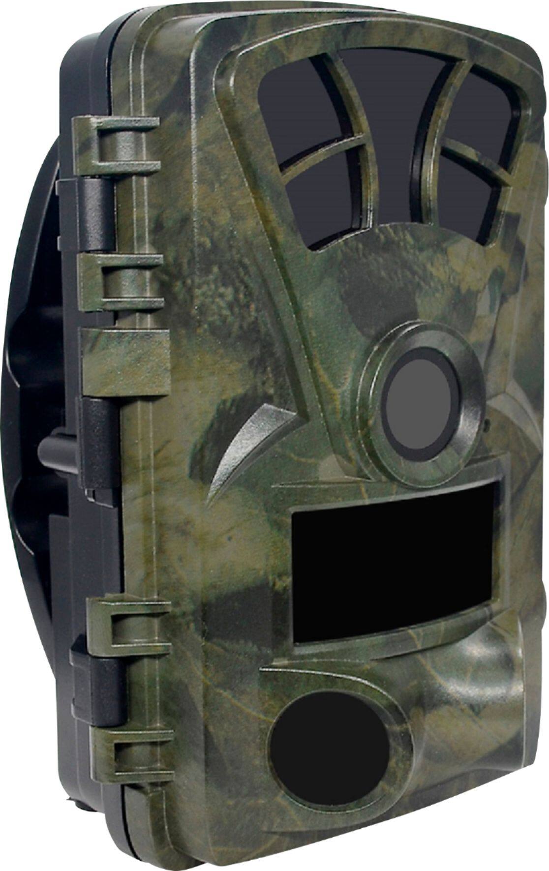 Angle. Rexing - H2 4K Wi-Fi Trail Camera with Ultra Night Vision for Hunting Games and Wildlife Monitoring - Green.