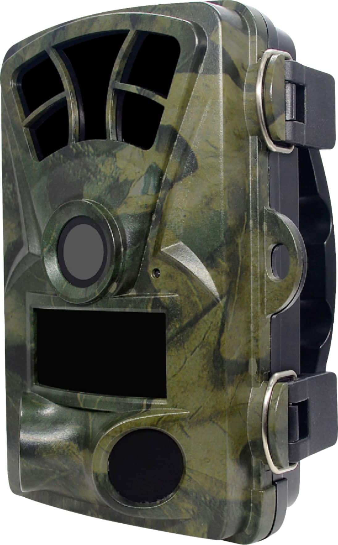 Left. Rexing - H2 4K Wi-Fi Trail Camera with Ultra Night Vision for Hunting Games and Wildlife Monitoring - Green.