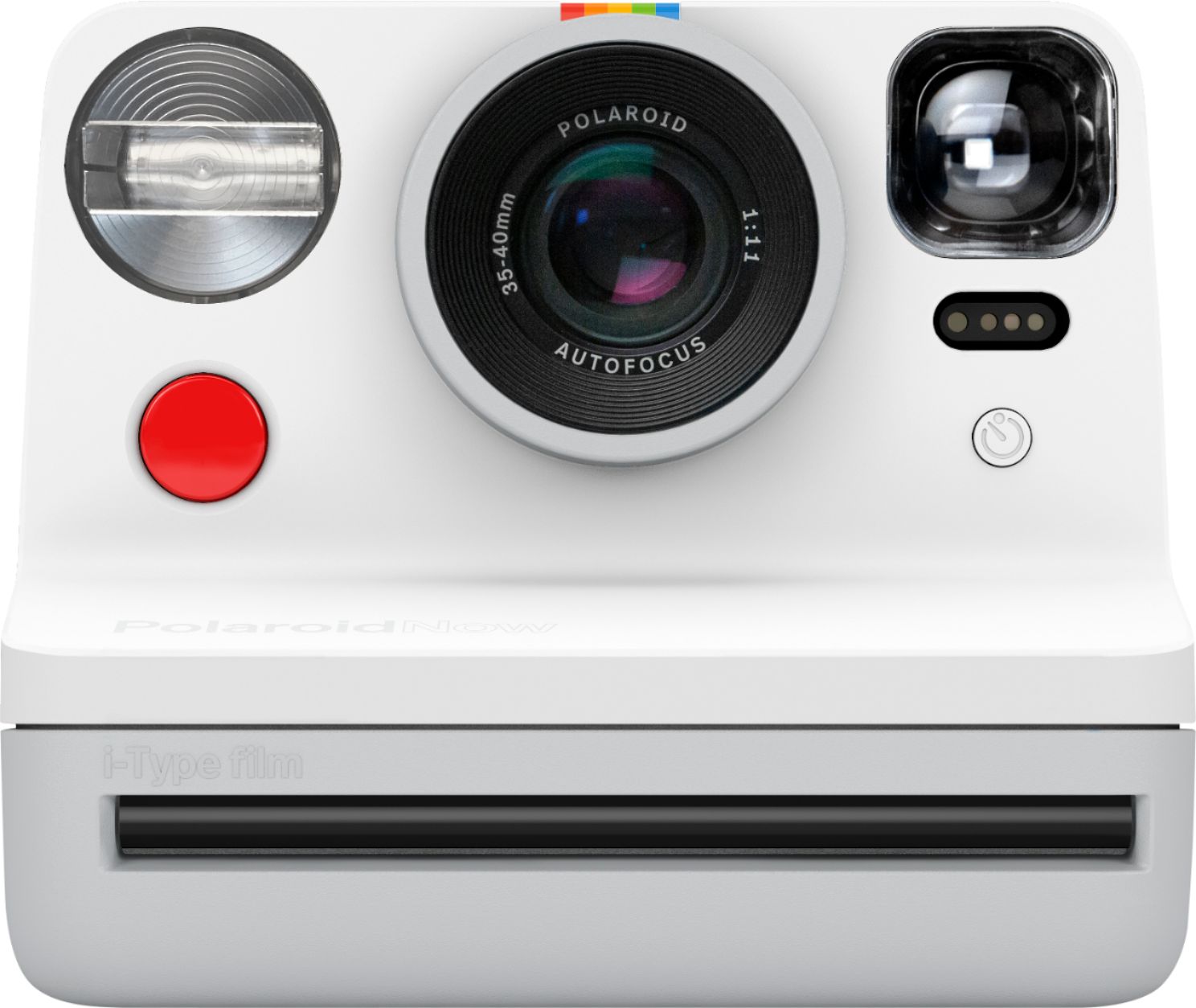 Hollywood Respectvol zelf Polaroid Now Instant Film Camera White 9027 - Best Buy