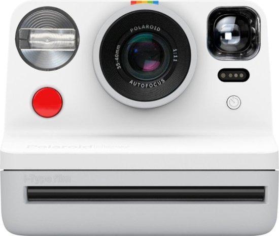 Economisch haspel Frank Worthley Polaroid Now Instant Film Camera White 9027 - Best Buy