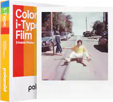 Angle. Polaroid - i-Type Color Film - White.