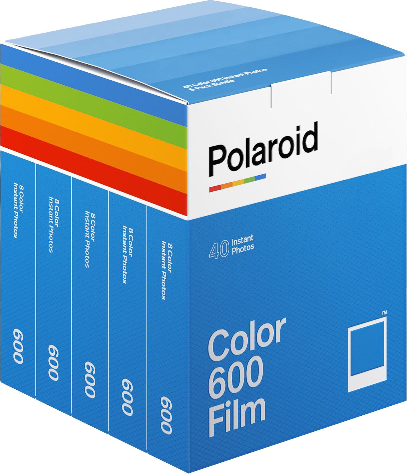 Polaroid - 600 Color Film - White
