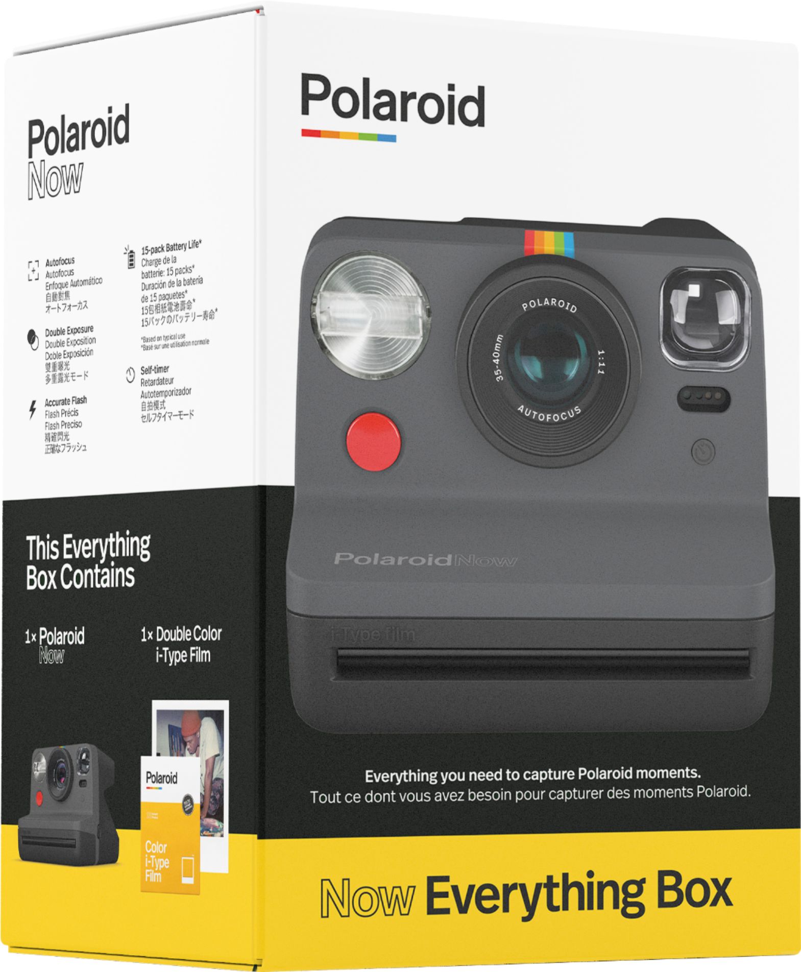 Customer Reviews: Polaroid Everything Box Now Black 006026 - Best Buy