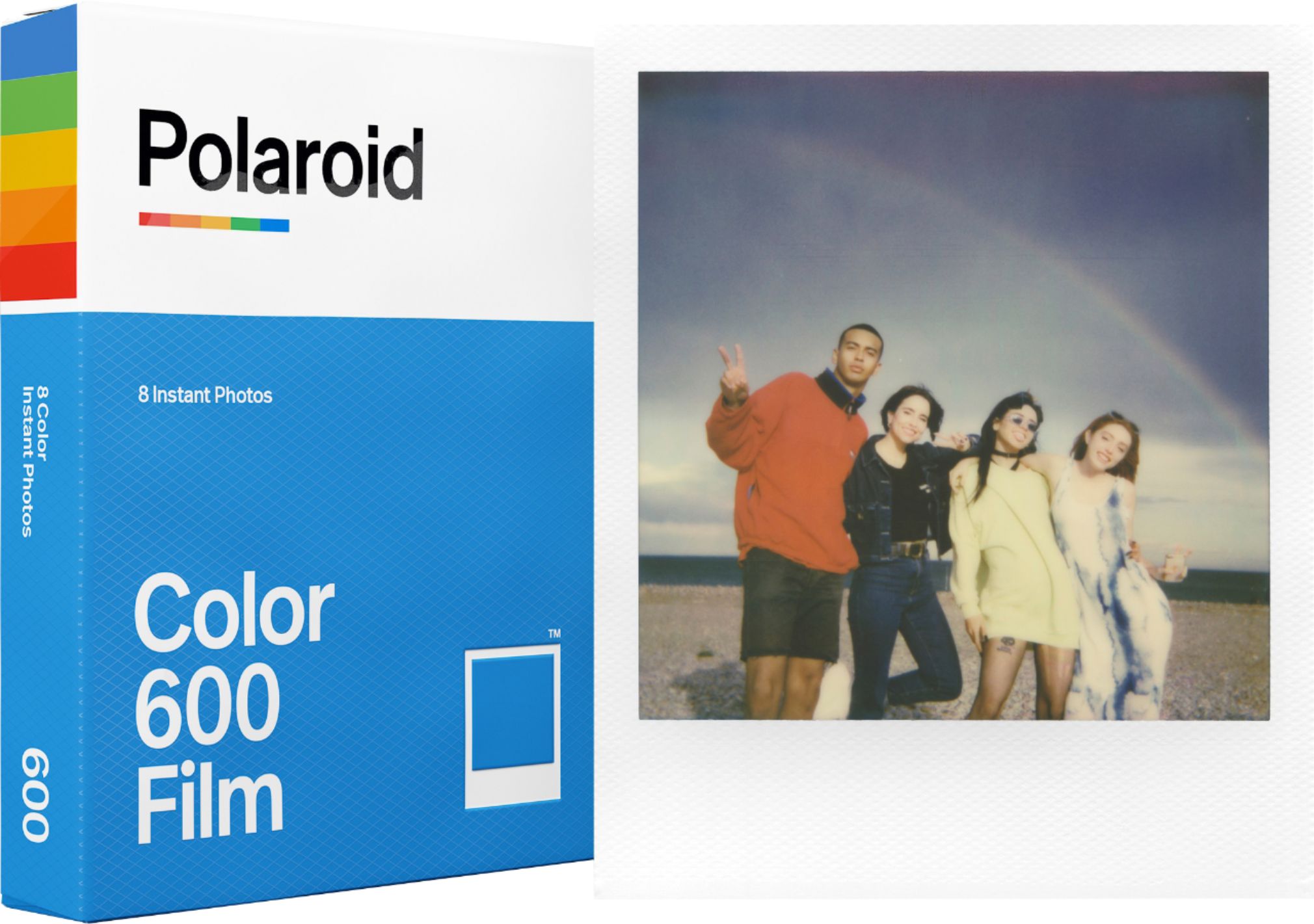 Zo veel stewardess Dij Polaroid 600 Color Film White 6002 - Best Buy