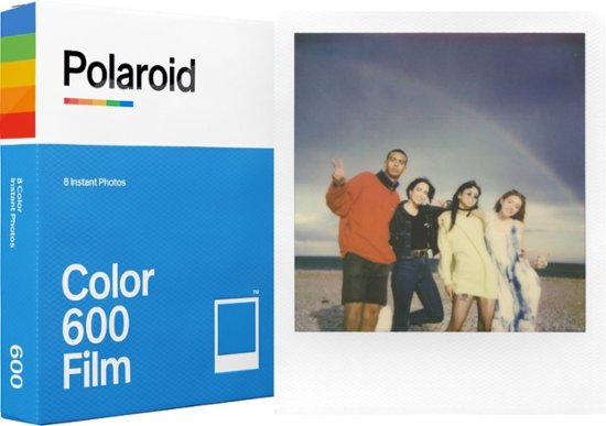 Angle Zoom. Polaroid - 600 Color Film - White.