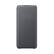 Angle. Samsung - LED Wallet Cover Case for Galaxy S20 Ultra 5G - Gray.