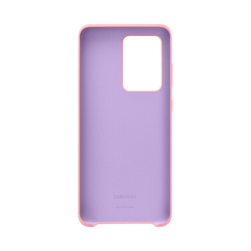 Samsung - Silicone Cover Case for Galaxy S20 Ultra 5G - Pink
