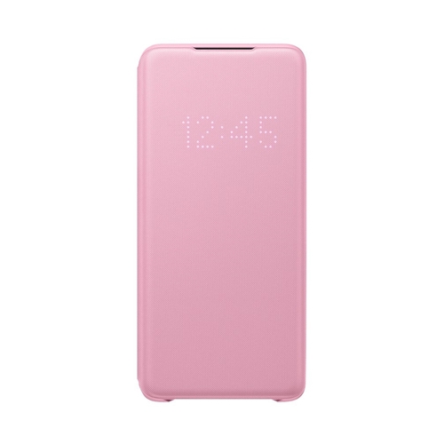 Samsung - LED Wallet Cover Case for Galaxy S20+ and S20+ 5G - Pink was $64.99 now $44.99 (31.0% off)