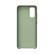 Angle. Samsung - Silicone Cover Case for Galaxy S20 and S20 5G - Gray.