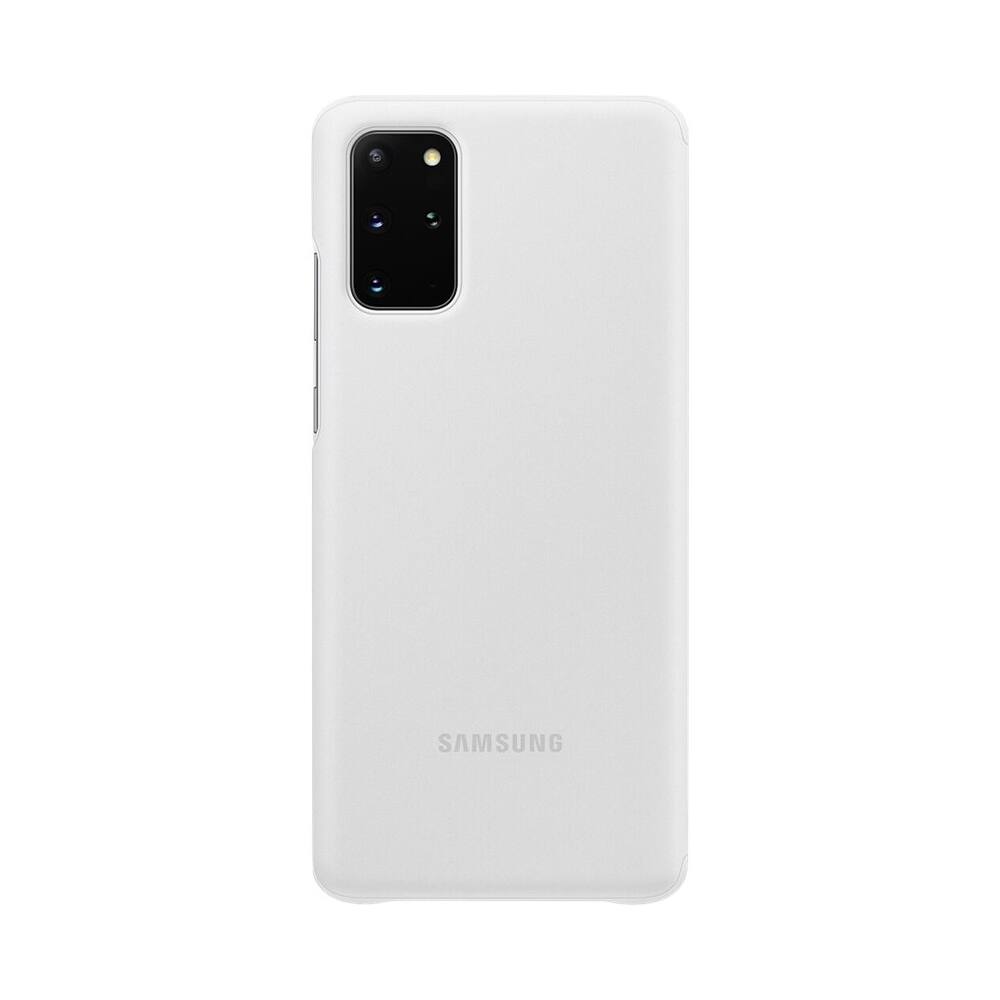 Alt View 11. Samsung - S-View Flip Cover Case for Galaxy S20+ and S20+ 5G - White.