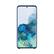 Angle. Samsung - Silicone Cover Case for Galaxy S20 and S20 5G - Navy.