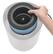 Alt View 13. GermGuardian - 13.5-inch Air Purifier with 360-Degree True HEPA Pure Filter and Timer for 105 Sq. Ft. Rooms - White.