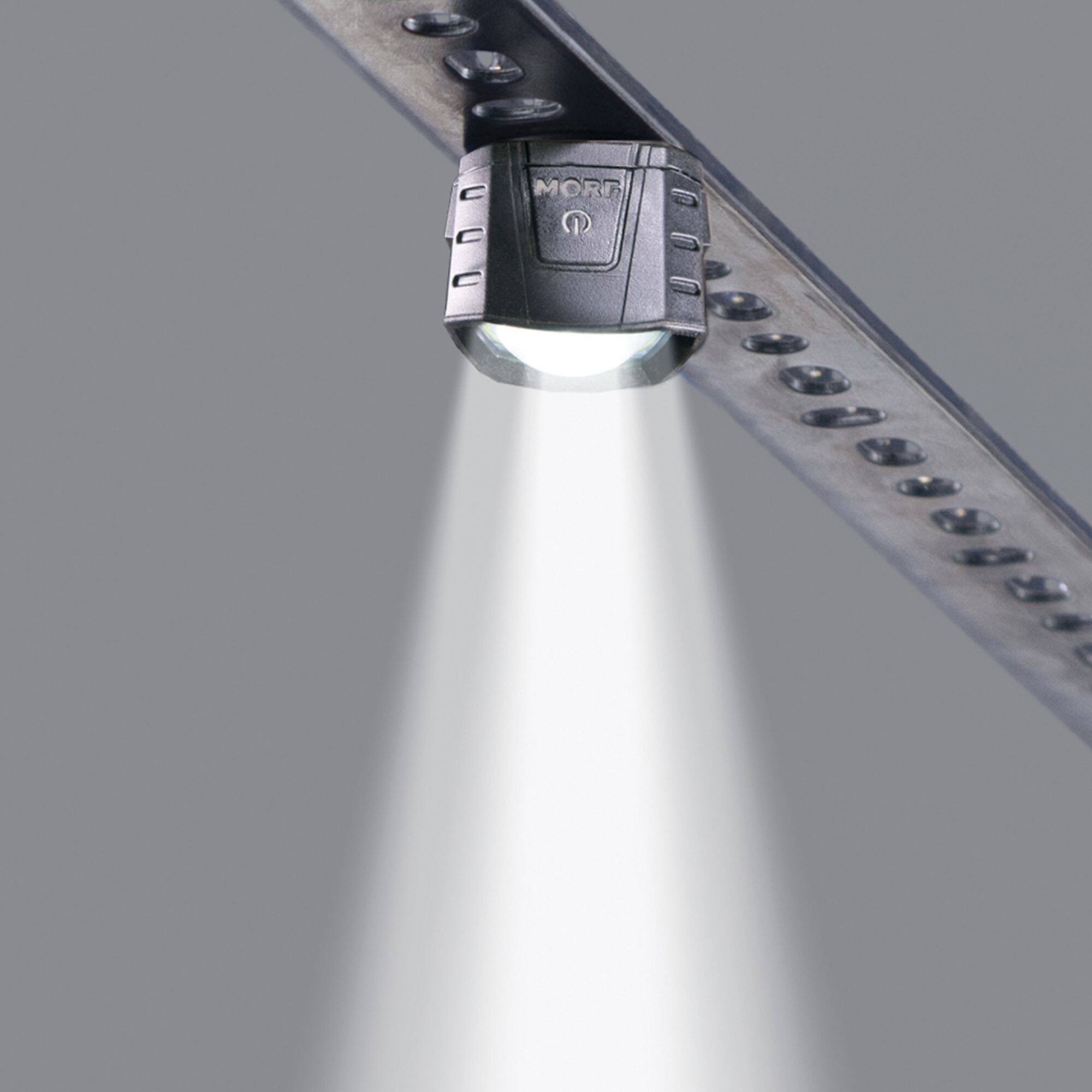 Alt View 15. Police Security - MORF R230 Headlamp - Black.