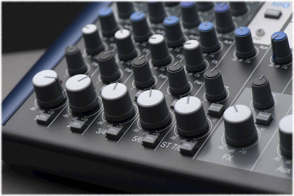 Alt View 15. PreSonus - StudioLive ARc-Series 8-Channel Analog Mixer - Blue/Black.