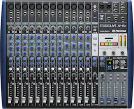 PreSonus - StudioLive ARc-Series 18-Channel Analog Mixer - Blue/Black/Gray
