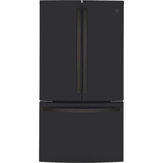GE 23.1 Cu. Ft. French Door CounterDepth Refrigerator Black Slate