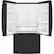 Alt View 2. GE - 23.1 Cu. Ft. French Door Counter-Depth Refrigerator - Fingerprint resistant black slate.
