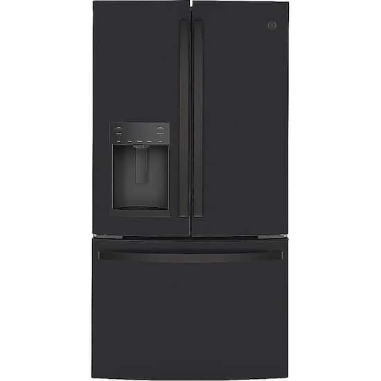 Ge black slate refrigerator counter depth deals