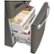Alt View Zoom 11. GE - 22.1 Cu. Ft. French Door Counter-Depth Refrigerator - Fingerprint resistant slate.