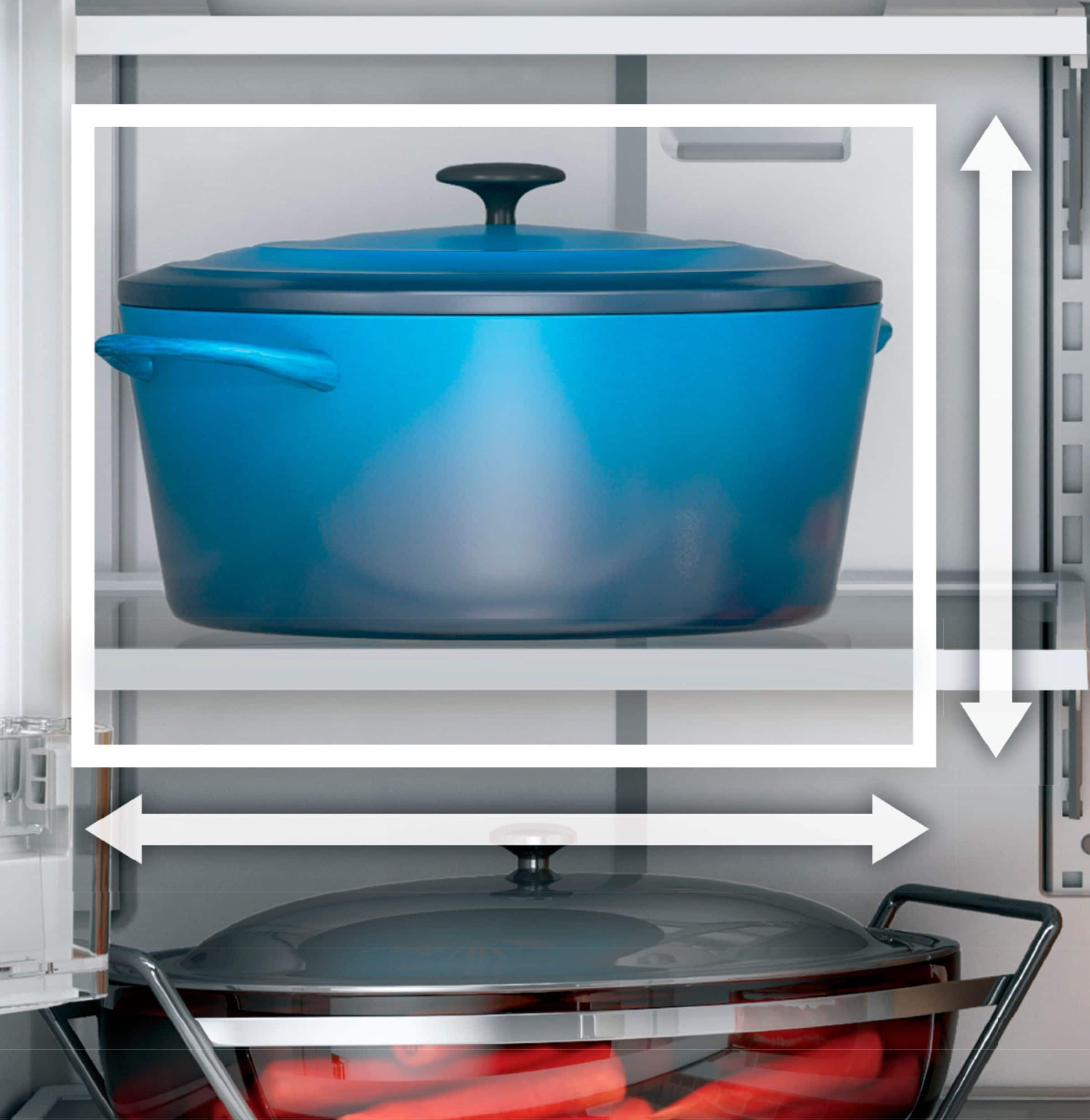 Alt View 13. GE - 25.6 Cu. Ft. French Door Refrigerator - Stainless Steel.