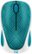 Alt View 11. Logitech - Design Collection Wireless Optical Ambidextrous Mouse with Nano Receiver - Teal Maze.