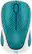 Alt View 11. Logitech - Design Collection Wireless Optical Ambidextrous Mouse with Nano Receiver - Teal Maze.