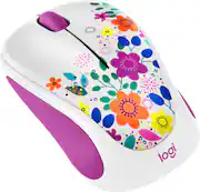 Spring Meadows Layout Logitech Design Collection Wireless Optical Ambidextrous Mouse with ...