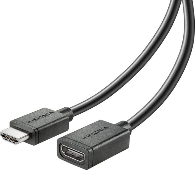 Insignia™ - 3' HDMI Cable Extender - Black_1