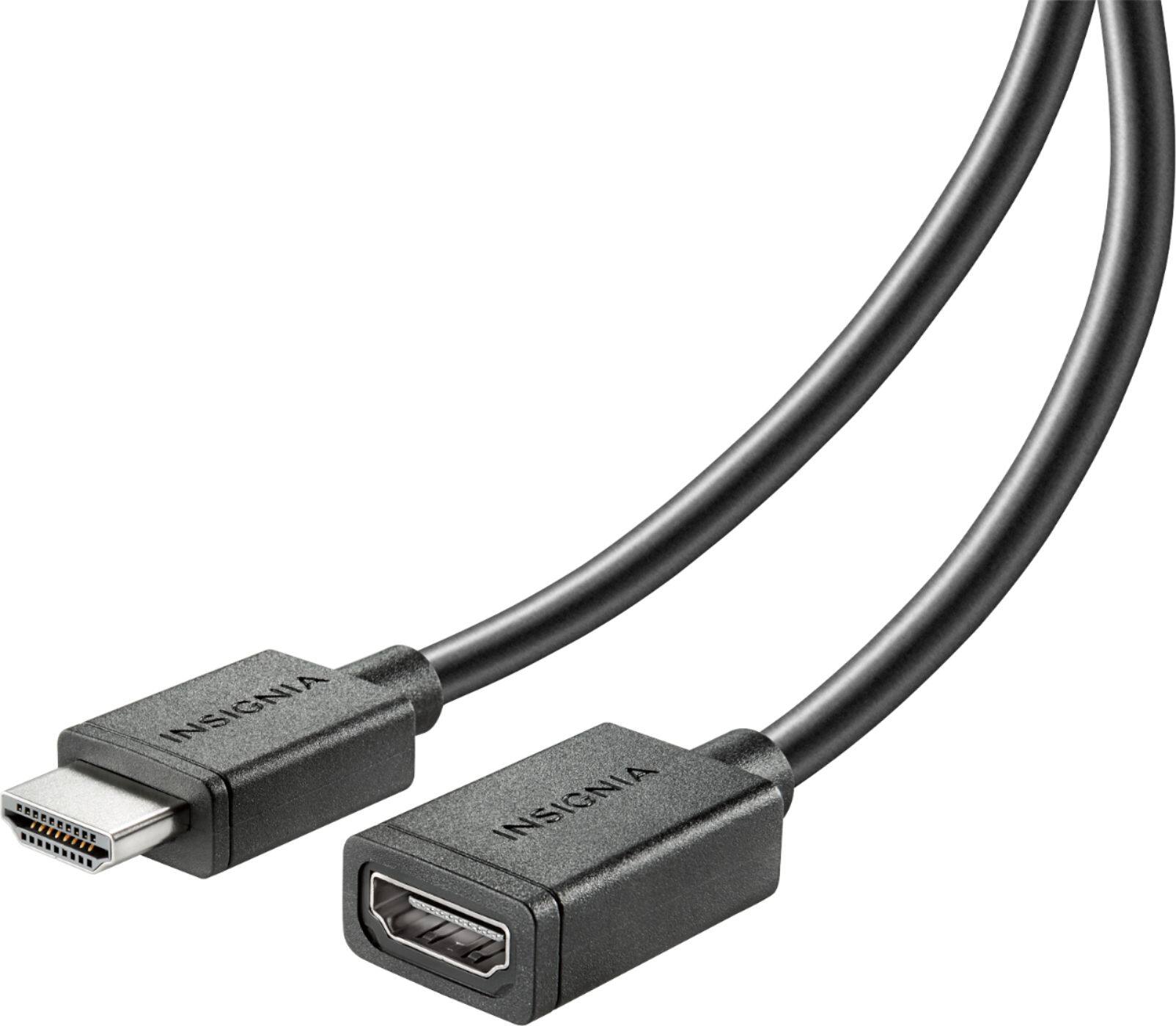 Alt View 11. Insignia™ - 3' HDMI Cable Extender - Black.