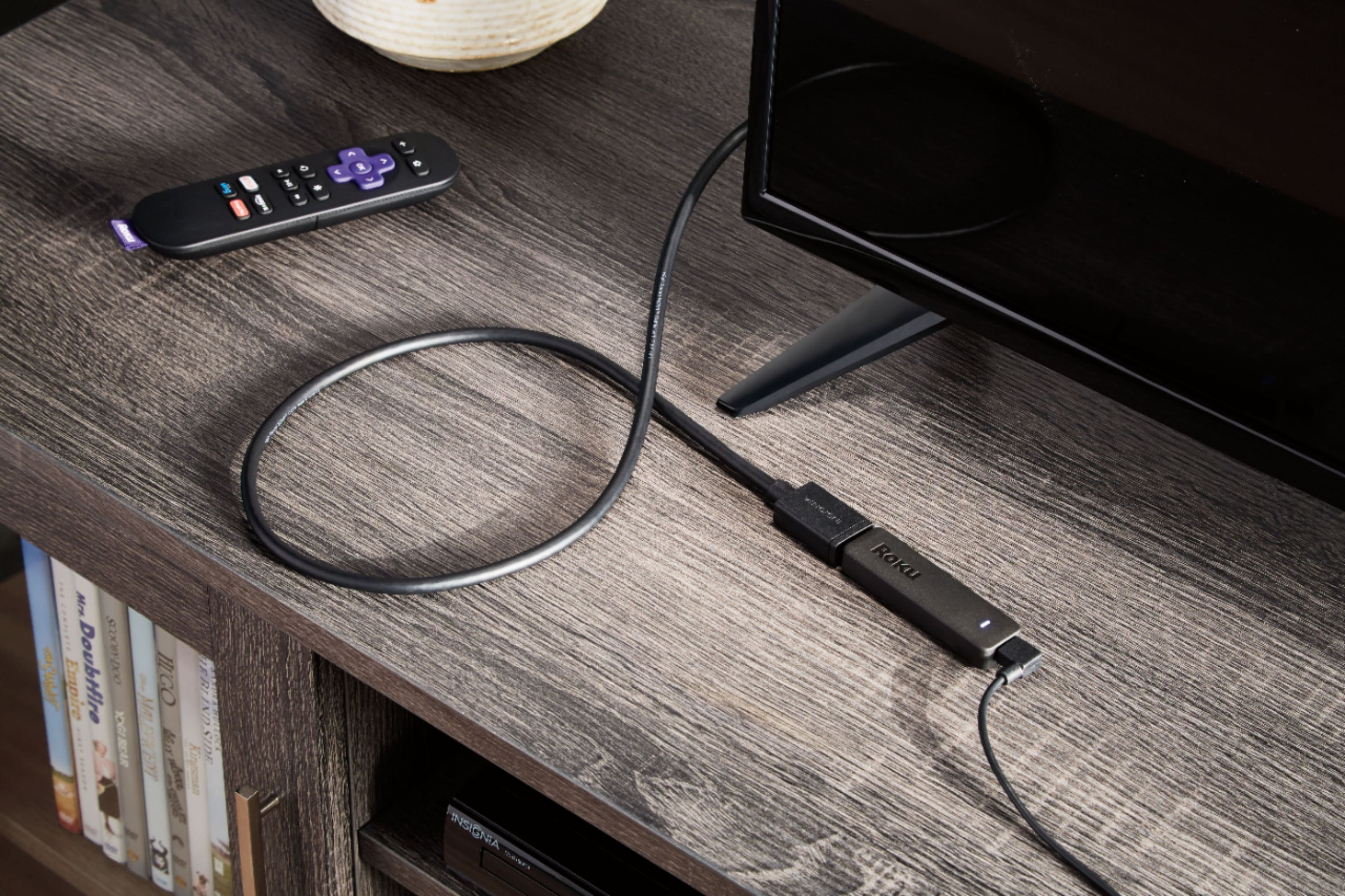 Alt View 12. Insignia™ - 3' HDMI Cable Extender - Black.