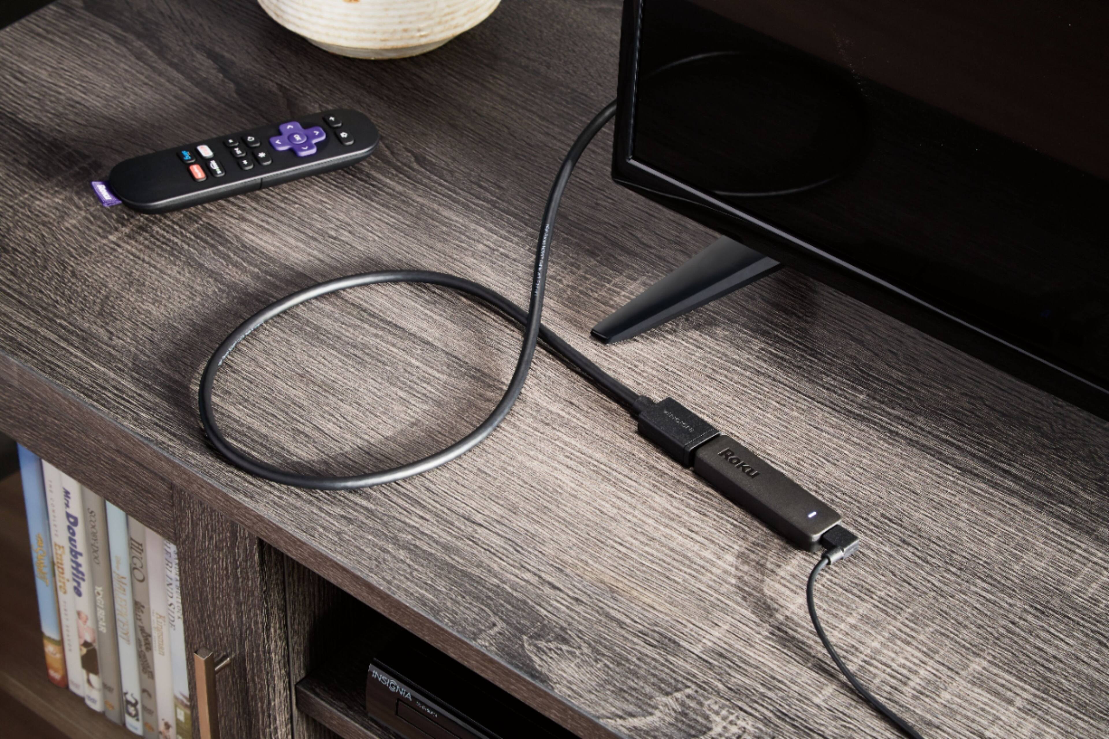 Alt View 12. Insignia™ - 3' HDMI Cable Extender - Black.