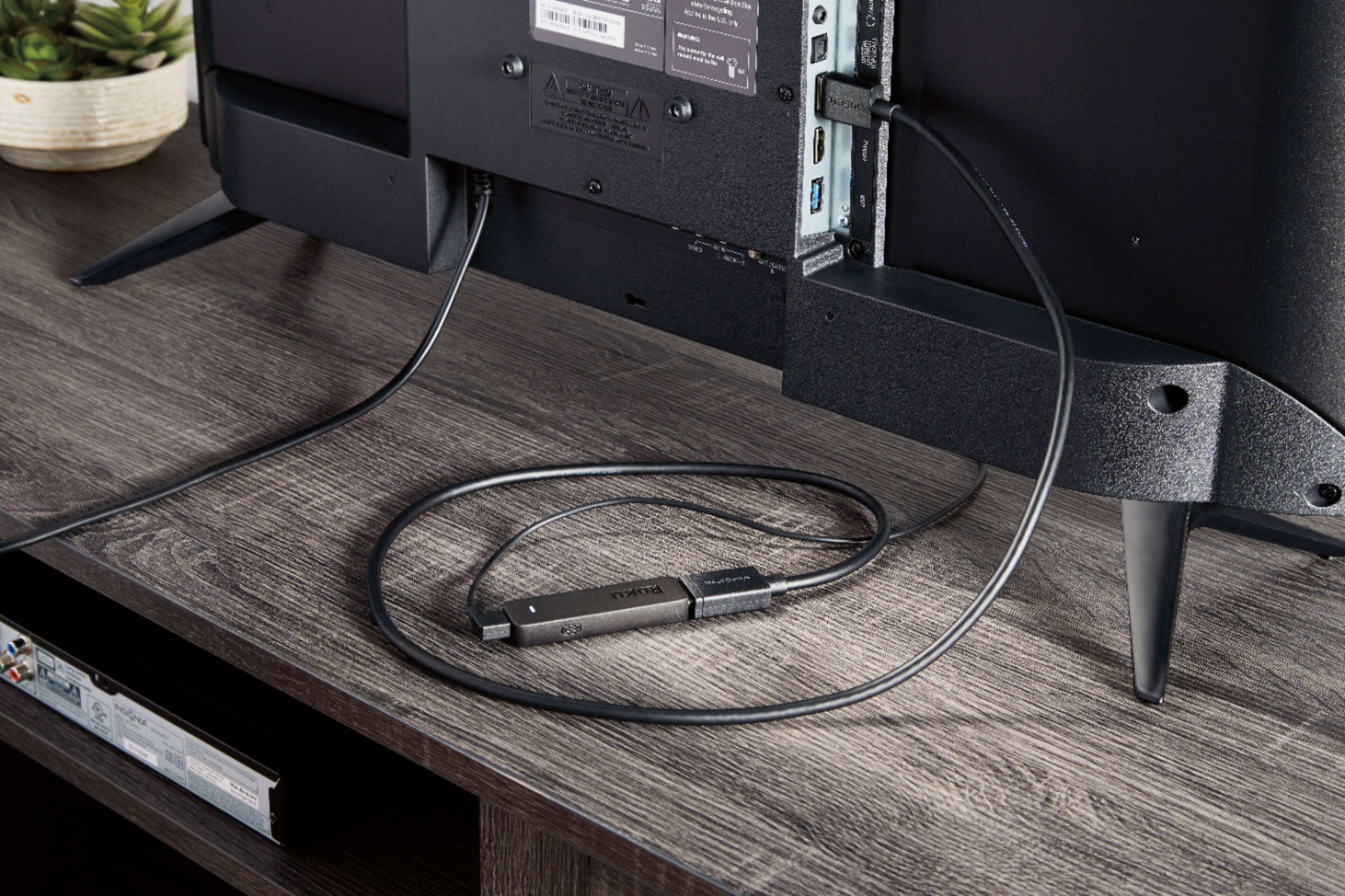 Alt View 13. Insignia™ - 3' HDMI Cable Extender - Black.