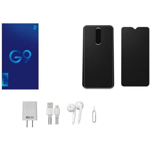 BLU - Refurbished G9 with 64GB Memory Cell Phone (Unlocked) - Black