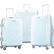 Alt View 13. American Tourister - 21" Expandable Spinner Suitcase - Iridescent White.