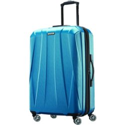 Samsonite - Centric 2 25" Spinner Suitcase - Caribbean Blue - Front_Zoom