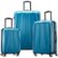 Front Zoom. Samsonite - Spinner Centric 2 Suitcase Set (3-Piece) - Caribbean Blue.