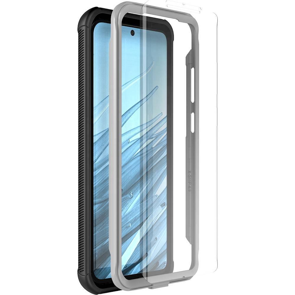 Alt View 3. SaharaCase - Protection Series Modular Case for Samsung Galaxy S20 and S20 5G - Black.