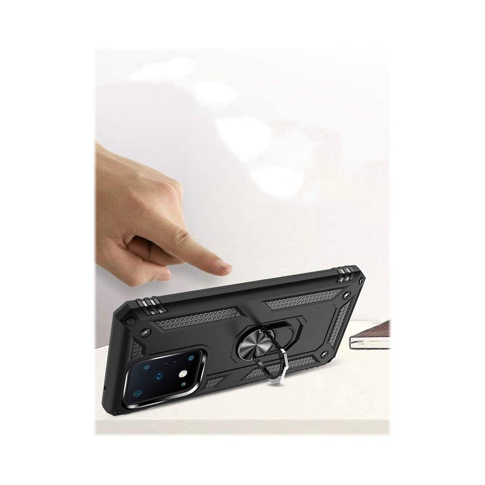 Alt View 11. SaharaCase - Military Series Kickstand Case for Samsung Galaxy S20 Ultra 5G - Black.