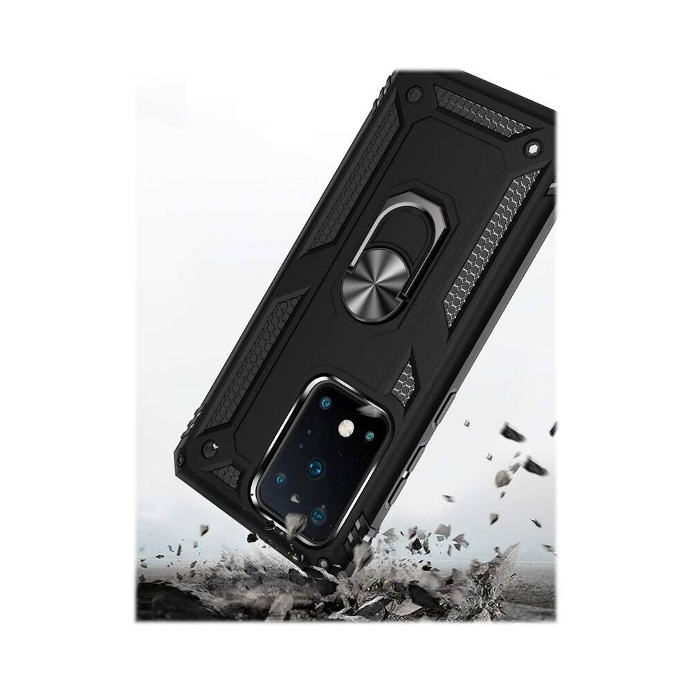Alt View 12. SaharaCase - Military Series Kickstand Case for Samsung Galaxy S20 Ultra 5G - Black.
