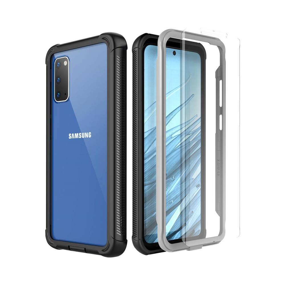 Alt View 11. SaharaCase - Protection Series Modular Case for Samsung Galaxy S20 Ultra 5G - Black.