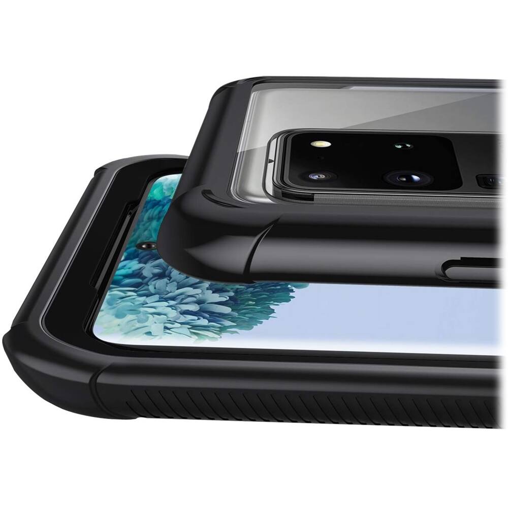Alt View 13. SaharaCase - Protection Series Modular Case for Samsung Galaxy S20 Ultra 5G - Black.