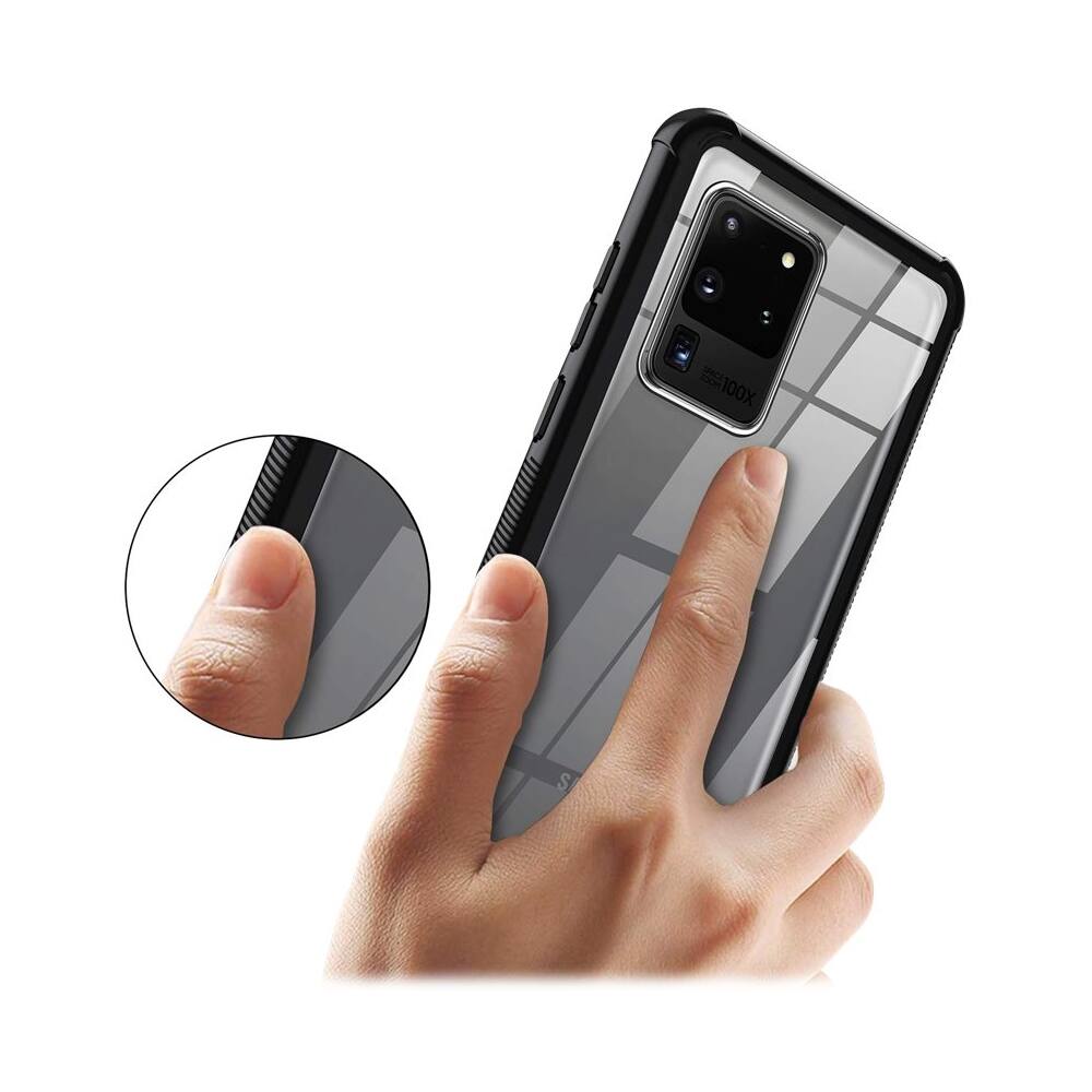 Alt View 15. SaharaCase - Protection Series Modular Case for Samsung Galaxy S20 Ultra 5G - Black.