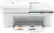 Front. HP - DeskJet Plus 4155 Wireless All-In-One Instant Ink-Ready Inkjet Printer - White.