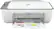 Front. HP - DeskJet 2755 Wireless All-In-One Instant Ink-Ready Inkjet Printer - White.