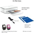 Alt View Zoom 14. HP - ENVY 6055 Wireless All-In-One Instant Ink-Ready Inkjet Printer - White.