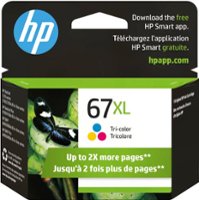 HP - 67XL High-Yield Ink Cartridge - Tri-Color - Front_Zoom