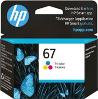 HP - 67 Standard Capacity Ink Cartridge - Tri-Color - Front_Zoom