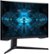 Angle Zoom. Samsung - Odyssey G7 27" LED Curved QHD FreeSync and G-SYNC Compatible Monitor with HDR (DisplayPort, HDMI) - Black.